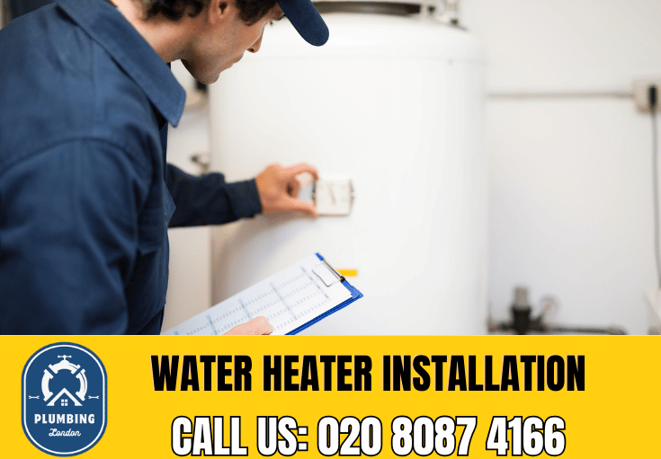 water heater installation Bromley